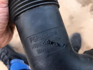 55350318 329788454 Гофра инжектора Opel Zafira B Арт e6436183, вид 3