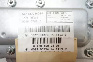 A1708600305 Подушка безопасности Mercedes CLK W208 Арт e6462379, вид 3