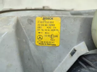 A1688200261 Фара правая Mercedes A W168 Арт e6509364, вид 2