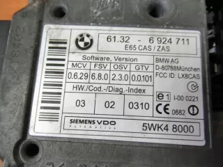 6924711 5WK48000 6132-6924711 61326924711 Замок зажигания BMW 7 E65/E66 Арт e6536549, вид 3