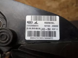 92102-B9000 Фара правая Hyundai i10 2 Арт e6536811, вид 3