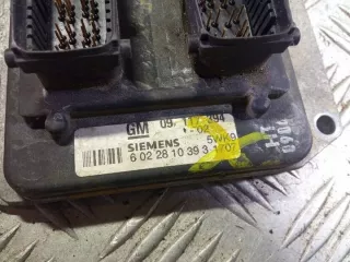 5WK91707 Блок управления двигателем Opel Vectra B Арт e6563428, вид 2