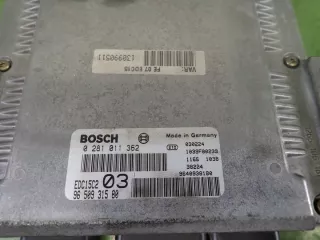 9650931580 0281011362 Блок управления двигателем Citroen C5 1 Арт e6635026, вид 4