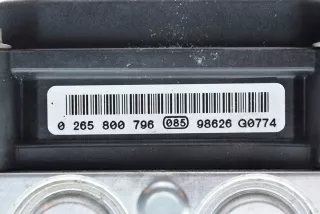 0265800796 0265232288 13282282 Блок ABS Opel Corsa D Арт e6680298, вид 2