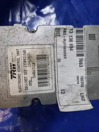 13136694 Блок ABS Opel Signum Арт e6680307, вид 4