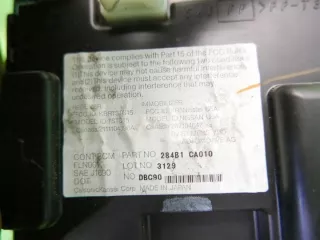 284B1-CA010 284B1CA010 Блок комфорта Nissan Murano Z50 Арт e6685492, вид 4