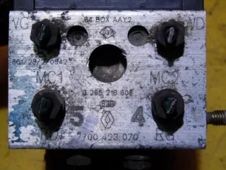 0265216608 Блок ABS Renault Scenic 1 Арт e6695213, вид 8