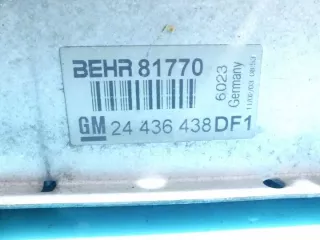 24436438 Интеркулер Opel Zafira A Арт e6700183, вид 4