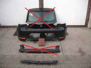 6F0807305D Бампер задний Seat Ibiza 5 Арт e6746998, вид 1