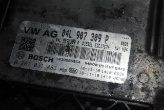 0281031483 Блок управления двигателем Volkswagen Touran 2 Арт e6768366, вид 4