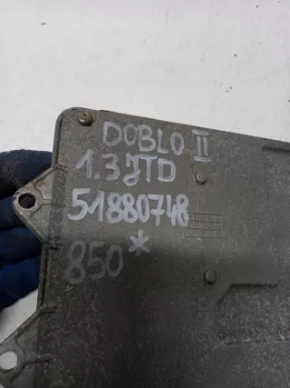51880748 Блок управления двигателем Fiat Doblo 2 Арт e6966911, вид 2