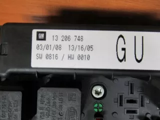 0281014643 98074154 13206748 13267512 13276158 Блок управления двигателем Opel Astra H Арт e6980152, вид 3