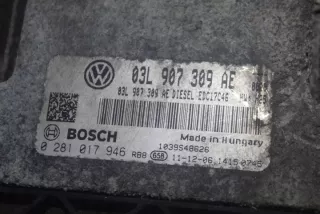 0281017946 Блок управления двигателем Volkswagen Passat B7 Арт e7098904, вид 4