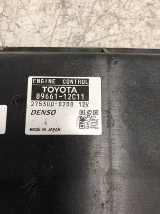 89661-12C11 Блок управления двигателем Toyota Auris 1 Арт e7188395, вид 5