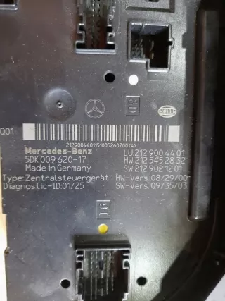5DK009620-17 2129004401 Блок предохранителей Mercedes E C207 Арт e7188713, вид 2