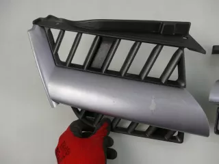MN175977 MN175978 Решетка радиатора Mitsubishi Outlander 1 Арт e7260221, вид 2