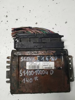 S110010004D S110010004 8200055742 7700114024 Блок управления двигателем Renault Scenic 1 Арт e7268552, вид 1