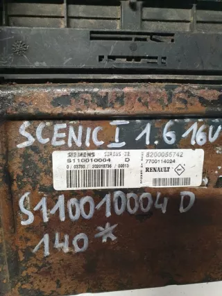 S110010004D S110010004 8200055742 7700114024 Блок управления двигателем Renault Scenic 1 Арт e7268552, вид 2