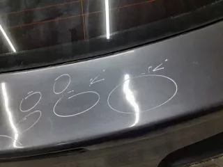  Крышка багажника (дверь 3-5) Renault Laguna 2 Арт e7292598, вид 5