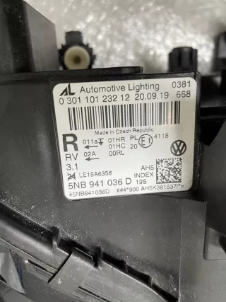 5NB941035D Фара правая Volkswagen Tiguan 2 Арт e7299521, вид 11