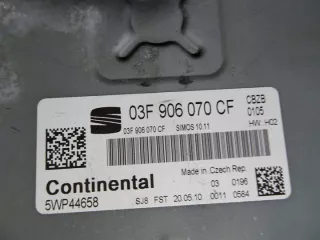 03F906070CF Блок управления двигателем Seat Leon 2 Арт e7311626, вид 2