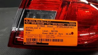 265506608R Фонарь задний правый Renault Clio 4 Арт e7352574, вид 3