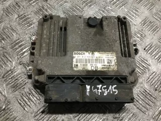 0281012694 Блок управления двигателем Opel Astra H Арт e7365081, вид 1