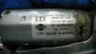 287008F800 Моторчик стеклоочистителя фар Nissan Primera 11 Арт e7375490, вид 2