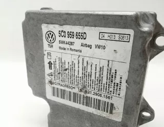 5C0959655D Блок AirBag Volkswagen Golf 6 Арт e7380807, вид 2