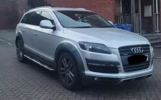  Передняя панель крепления облицовки (телевизор) Audi Q7 4L Арт e7384271, вид 2