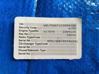 13583956 Блок комфорта Opel Astra J Арт e7421372, вид 2