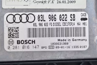 03L906022SB 0281016147 Блок управления двигателем Audi A6 C6 (S6,RS6) Арт e7423586, вид 2