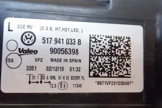517941033B Фара левая Lancia Musa Арт e7432200, вид 3