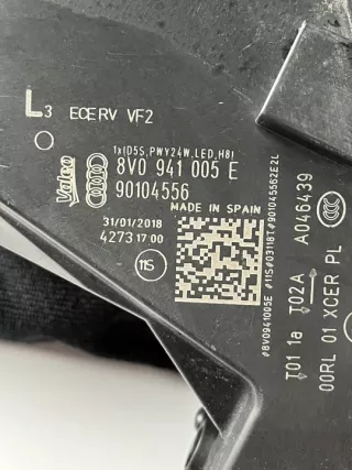 8V0941005E 90104556 Фара левая Audi A3 8V Арт e7447761, вид 5