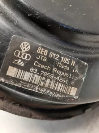 8E0612105N Вакуумный усилитель тормозов Audi A4 B6 Арт e7468758, вид 2