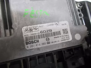 8V21-12A650-KB Блок управления двигателем Ford Fiesta 5 Арт e7509360, вид 2
