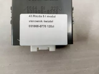 031800-0770 Блок управления светом Mazda 5 1 Арт e7531653, вид 2