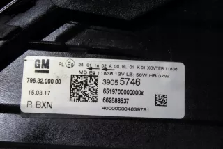 662588537 6519700000000X Фара правая Opel Astra K Арт e7536031, вид 4