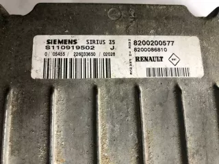 8200200577 82000868810 S110919502J Блок управления двигателем Renault Laguna 2 Арт e7540665, вид 2
