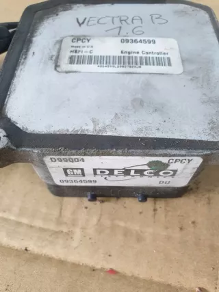09364599 Блок управления двигателем Opel Vectra B Арт e7570241, вид 2