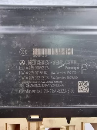 A2059005222 Блок комфорта Mercedes C W205 Арт e7612819, вид 4