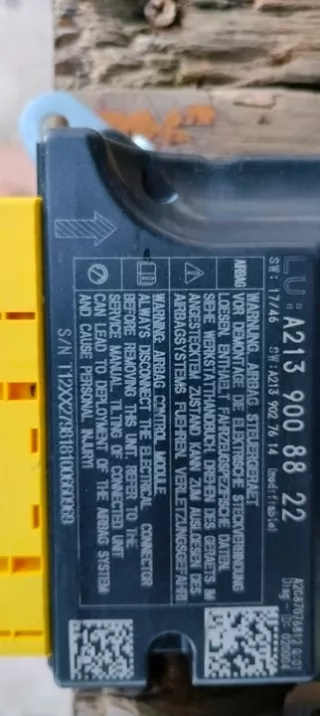 A2139004625 Блок AirBag Mercedes E W213 Арт e7640931, вид 2