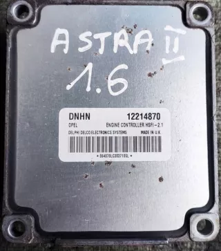 12214870 Блок управления двигателем Opel Astra G Арт e7662139, вид 3