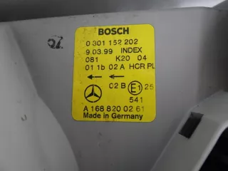 A1688200261 0301152202 1305235343 Фара правая Mercedes A W168 Арт e7725621, вид 10