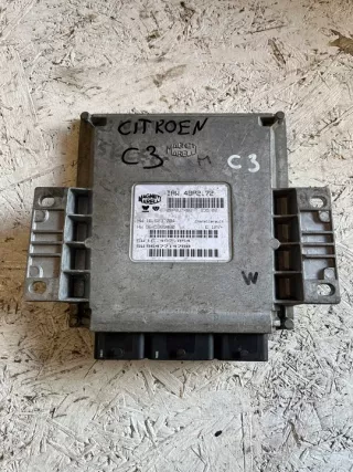 9645989480 9647714780 Блок управления двигателем Citroen C3 1 Арт e7810145, вид 1