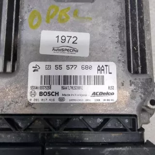 55577680 0281017416 Блок управления двигателем Opel Astra J Арт e7837399, вид 3