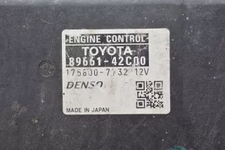 89661-42C00 175800-7732 Блок управления двигателем Toyota Rav 4 3 Арт e7838414, вид 2