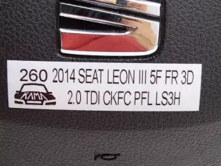5F0880201C Подушка безопасности Seat Leon 3 Арт e7882754, вид 4