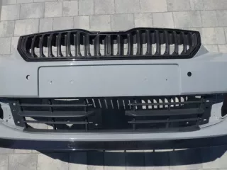6V0807221 Решетка радиатора Skoda Fabia 3 Арт e7970681, вид 4