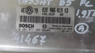 0281011205 038906019KD Блок управления двигателем Volkswagen Passat B5 Арт e7975473, вид 4